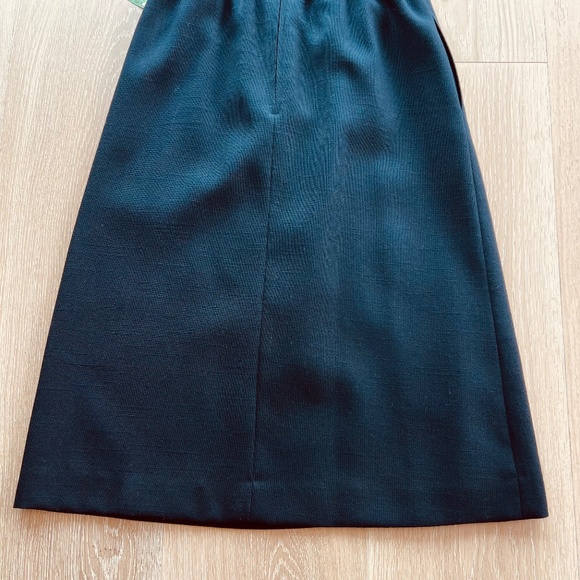 NWT Evan-Picone Vintage Black Pencil Skirt Union Tag in Size 6. - Picture 8 of 12